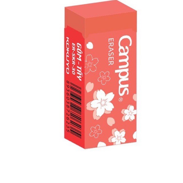 Gôm Tẩy không bụi Rain of Sakura Campus giao màu ngẫu nhiên J6.2