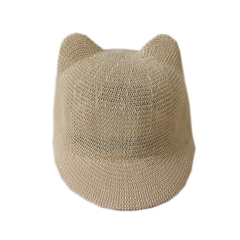 Mũ Lưỡi Trai Bằng Rơm Thời Trang Xuân Hè Dễ Thương Cho Trẻ Em