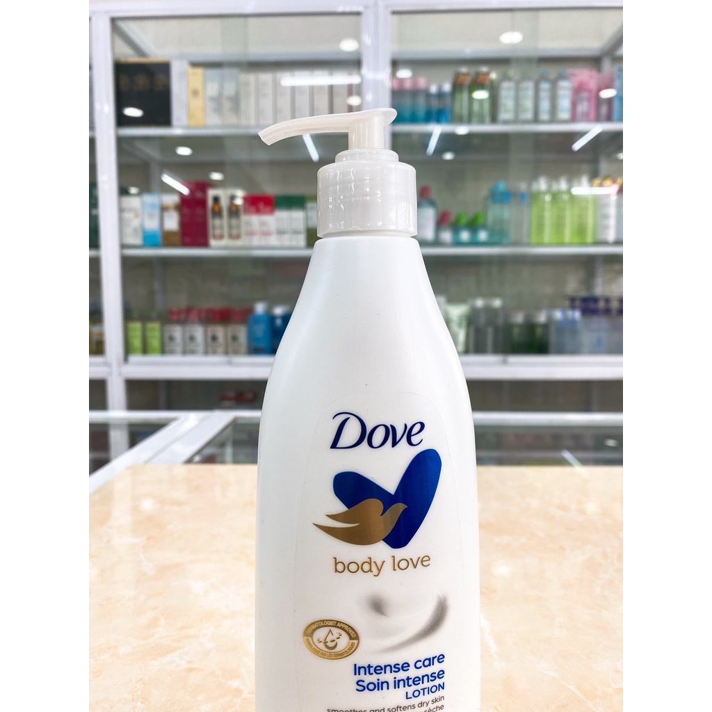 Sữa Dưỡng Thể Mềm Mịn Dove Body Love Intense Care Soin Lotion 400ml