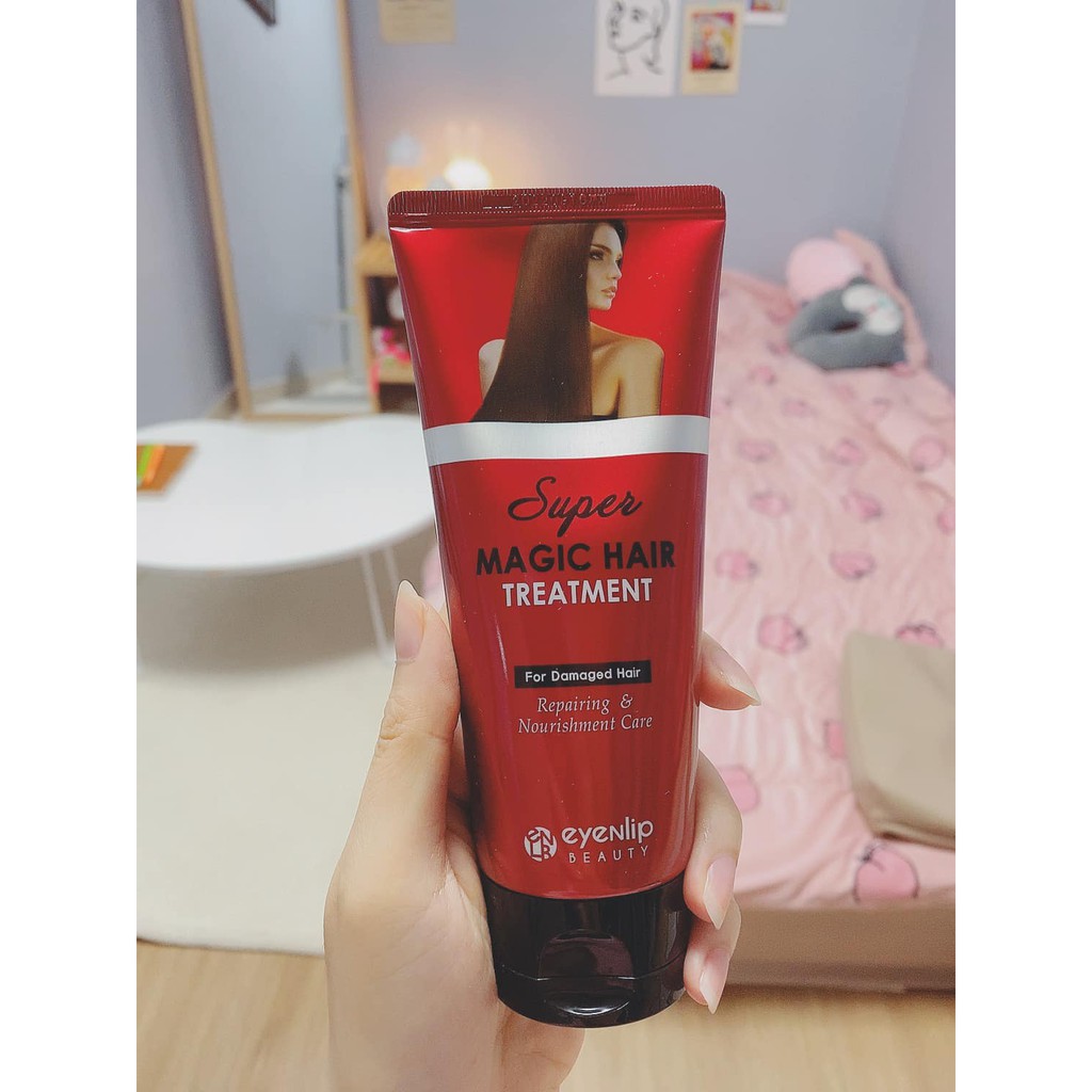 Dầu xả giúp tóc mềm mượt Super magic hair treament