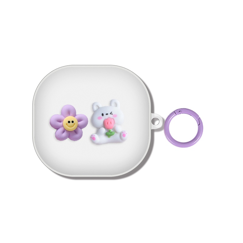 Vỏ Bảo Vệ Hộp Sạc Tai Nghe Anker Soundcore Liberty AIR 2 PRO / Life P3 Bằng Silicon Trong Suốt Họa Tiết Hoạt Hình Dễ Thương