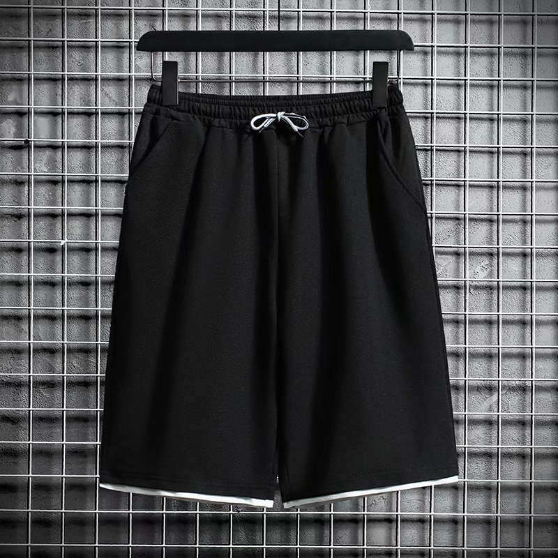 Set áo hoodie tay ngắn họa tiết mèo hoạt hình dễ thương + quần short cho nam size M-3XL