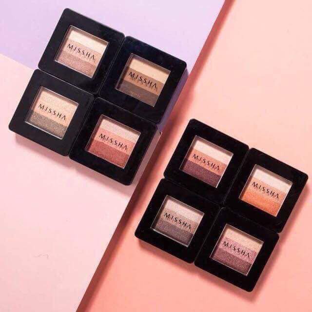 PHẤN MẮT 3 LINE MISSHA TRIPLE EYESHADOW