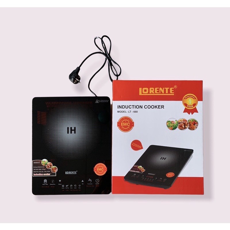 Bếp điện từ Lorente LT-660 Hàng Chính Hãng