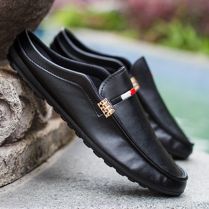 (Xả hàng) Giày sục da nam Zappos GSD01