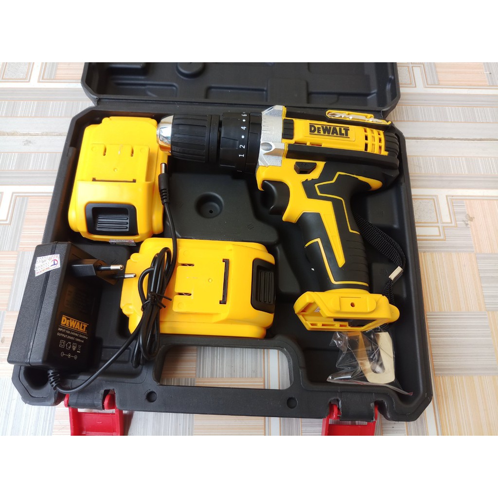 Máy khoan pin Dewalt 24v có búa