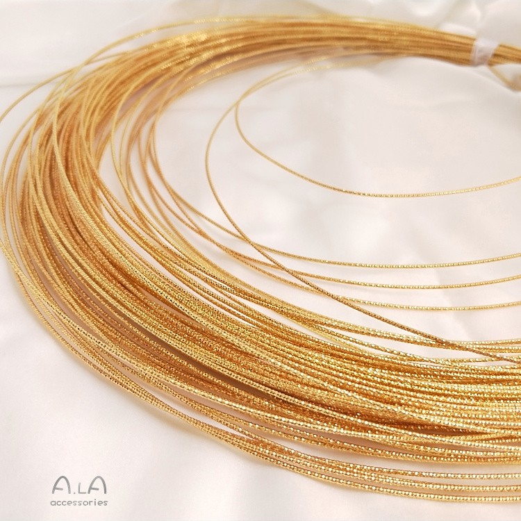 Cuộn Dây Đồng 18K Dùng Làm Đồ Thủ Công DIY Nhiều Màu Sắc
