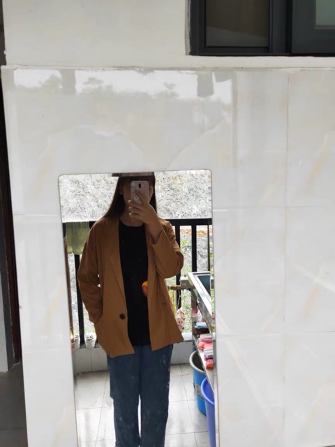 Áo blazer trơn màu vintage | BigBuy360 - bigbuy360.vn