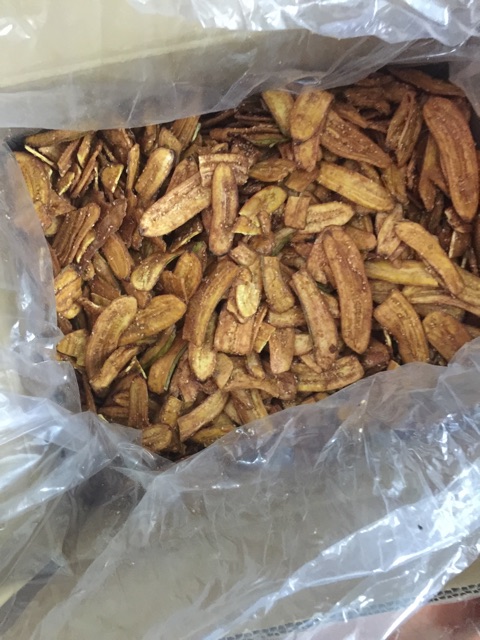 1kg chuối sấy khô tẩm đường, vừng