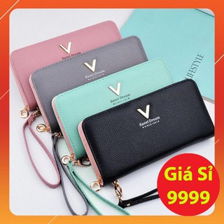 Ví/Bóp da dài nữ cầm tay dài thời trang - nữ tính sang trọng VND04