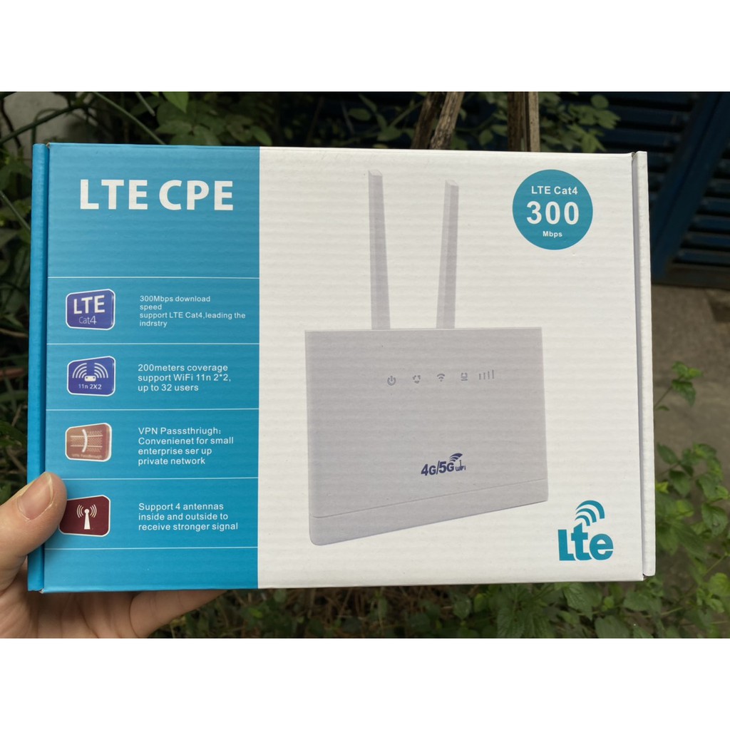 BỘ PHÁT WIFI 4G CPE – RS980 – 300Mb Hỗ Trợ 4 Cổng LAN. | WebRaoVat - webraovat.net.vn