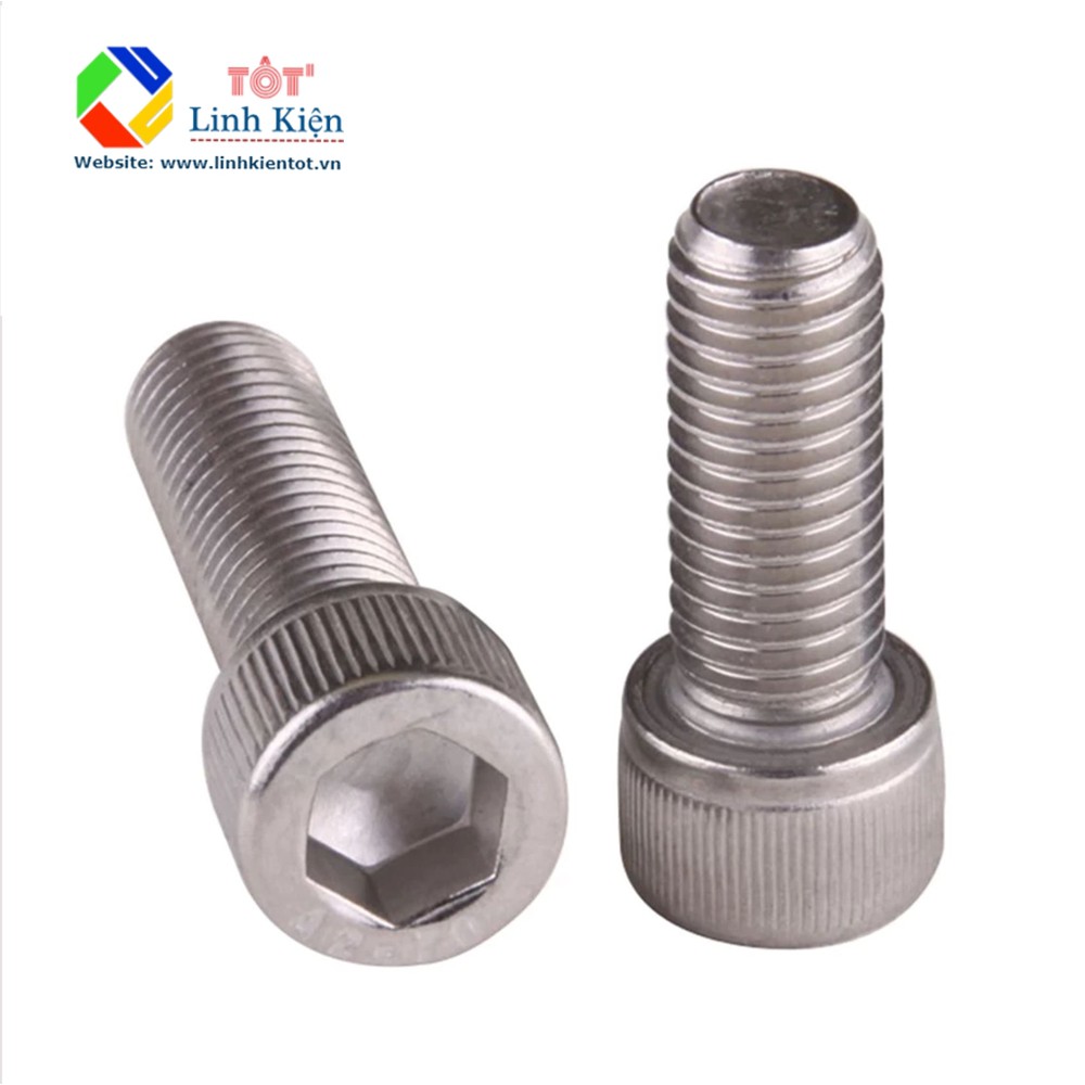 Bu lông lục giác chìm M6 inox thép không rỉ - bulong chìm M6 201