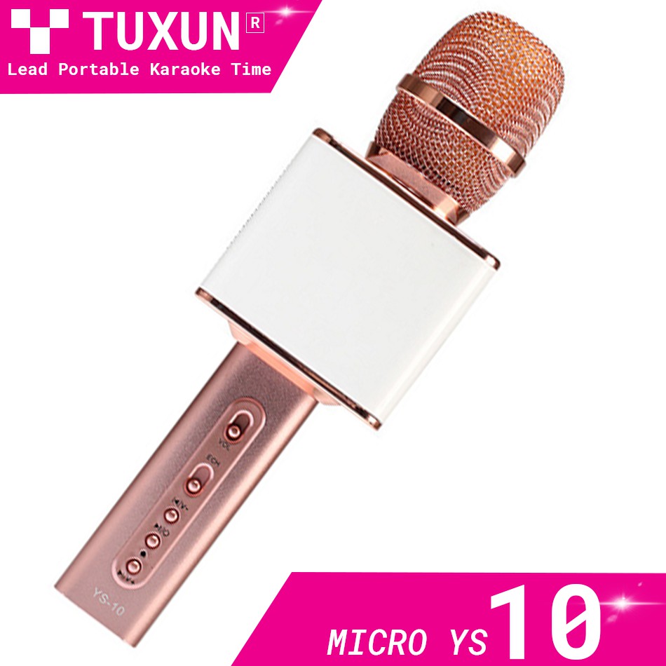 Mic Kèm Loa Bluetooth YS10 Cao Cấp 3 Trong 1 Đa Chức Năng