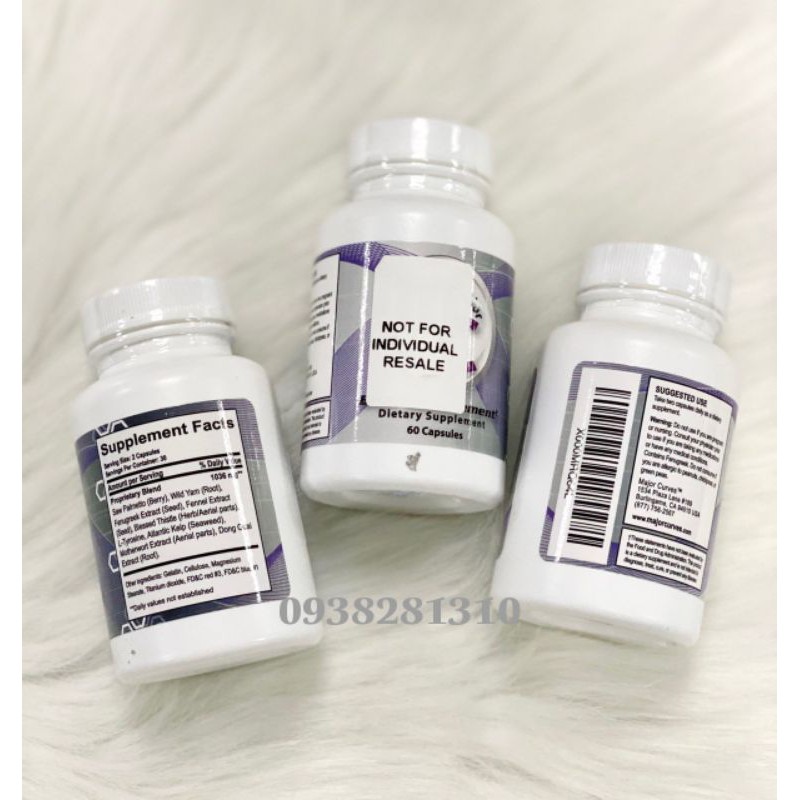 Viên Uống Nở Mông Major Curves | Thế Giới Skin Care