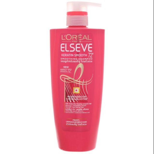 Dầu gội dưỡng tóc suôn mượt L'Oréal Elseve 650ml