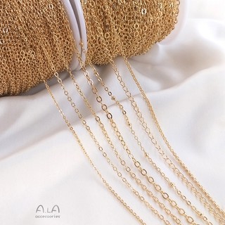 Dây chuyền mạ vàng 14K nhiều màu sắc