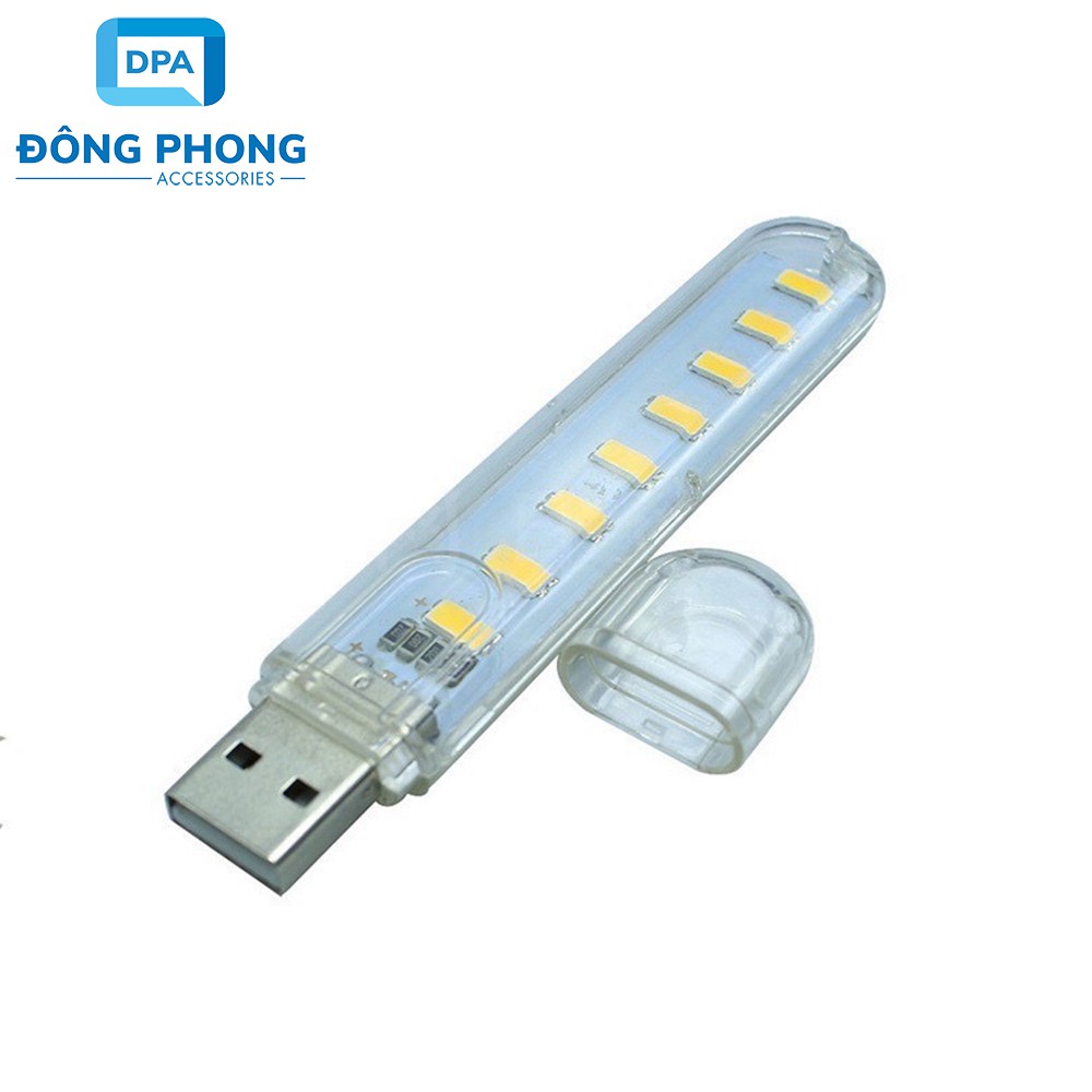 Đèn Led Mini USB 8 Bóng Siêu Sáng