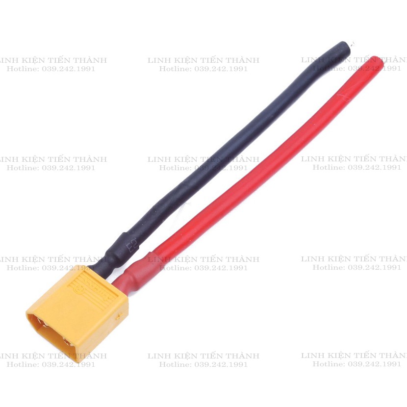 Dây nguồn 16AWG cho PDB | ESC | Pin Lipo hàn sẵn jack XT60