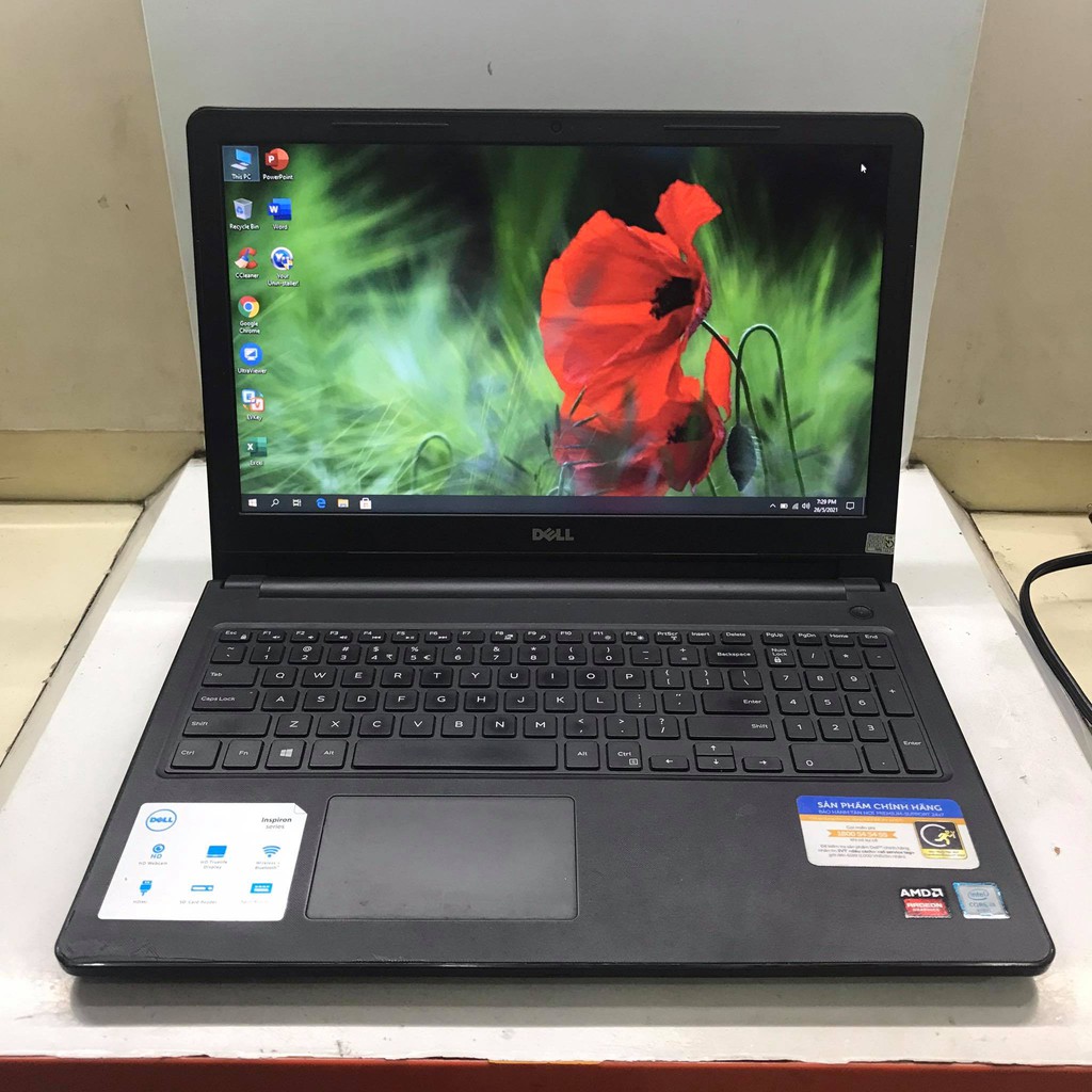 Máy laptop Dell Inspiron 15 N3567 Intel Core i3-6006U 2.0GHz, 4gb ram, 1tb hdd, Vga Ati Raedon R5 M430, 15.6 inch Đẹp rẻ