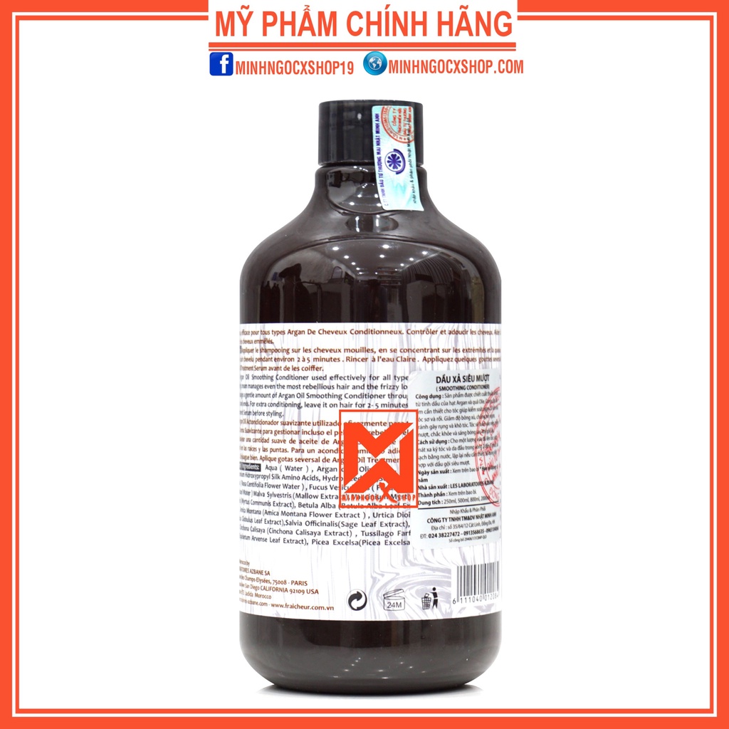 Dầu xả siêu mượt FRAICHEUR SMOOTHING 500ml chính hãng