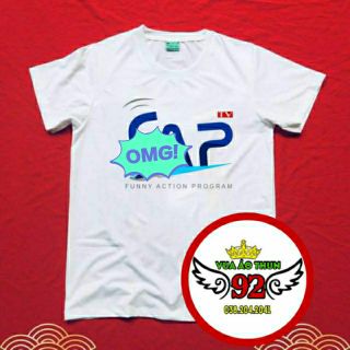 Áo thun faptv - in thấm vào sợi vải, hình in sắc nét bền bỉ, không bong tróc, không phai màu khi giặt