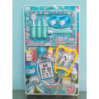 Đồ Chơi Dụng Cụ Y Tế Bác Sĩ Y Tá Nha Sĩ Khám Răng Cho Trẻ Em - Đồ Chơi Giáo Dục Cho Bé Trai Bé Gái