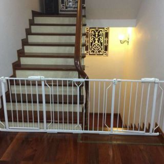 [Link đặt hoả tốc giao liền-tphcm]Thanh chặn cầu thang, Thanh chắn cửa an toàn cho bé ( Không cần Khoan Tường)