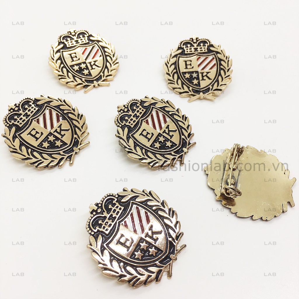 Pin huy hiệu cài áo - EK (Chiếc) #0209