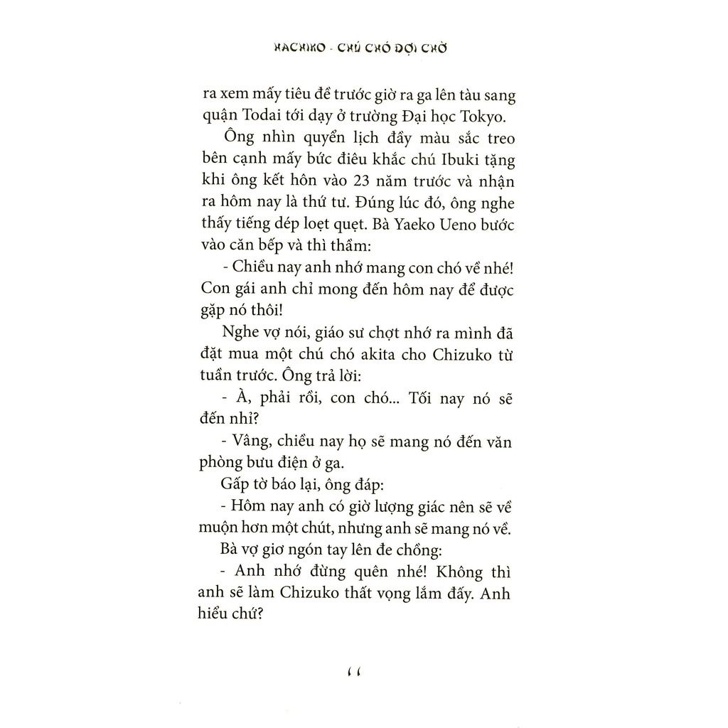 Sách Hachiko - Chú chó đợi chờ - NXB Kim Đồng