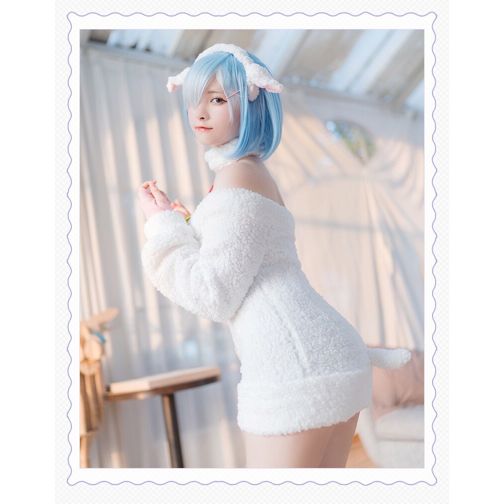 Set cosplay Rem ver Cừu | BigBuy360 - bigbuy360.vn