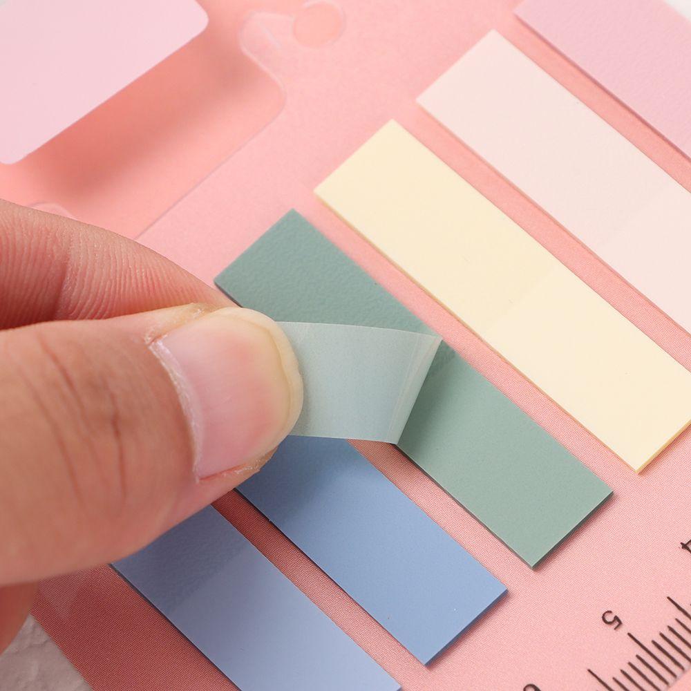 PISTA Set 60-200 Tờ Giấy Ghi Chú Đánh Dấu Trang Sách Hình Lá Cờ Nhiều Màu