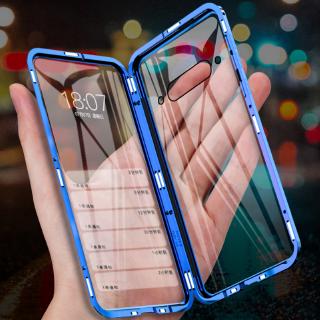 Bao da điện thoại hai mặt kính cường lực từ tính bảo vệ toàn diện cho ZTE Nubia Z20