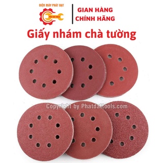 Giấy nhám chà tường cỡ giấy tùy chọn D125-180-230mm -Hộp 100 tờ