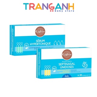Nước muối sinh lý Gifrer Pháp (10 ống)