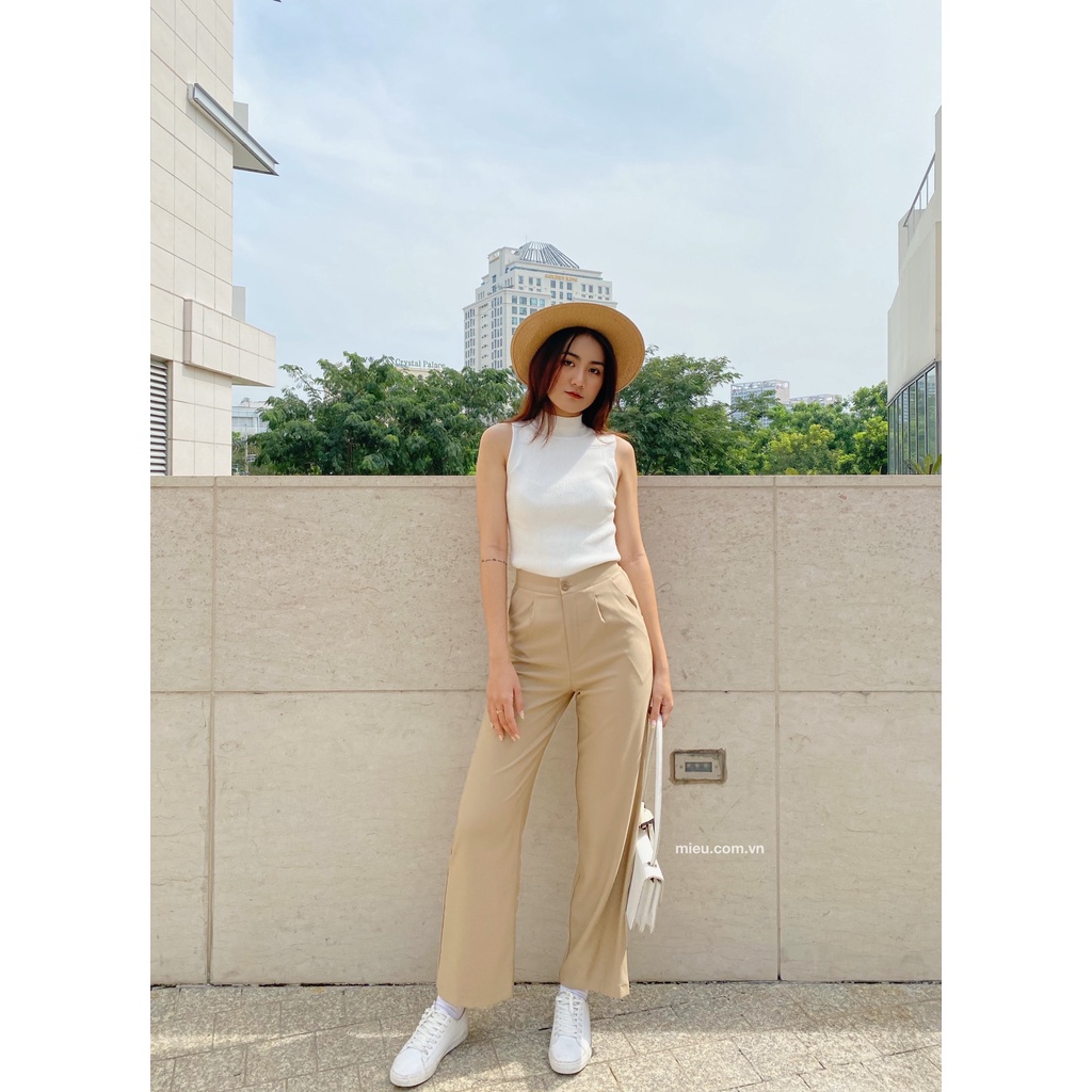 Quần Tây Form Suông Gigi Long Pants Miều Est.2013