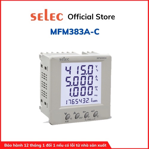 ĐỒNG HỒ ĐA CHỨC NĂNG MFM383A-C | SELEC