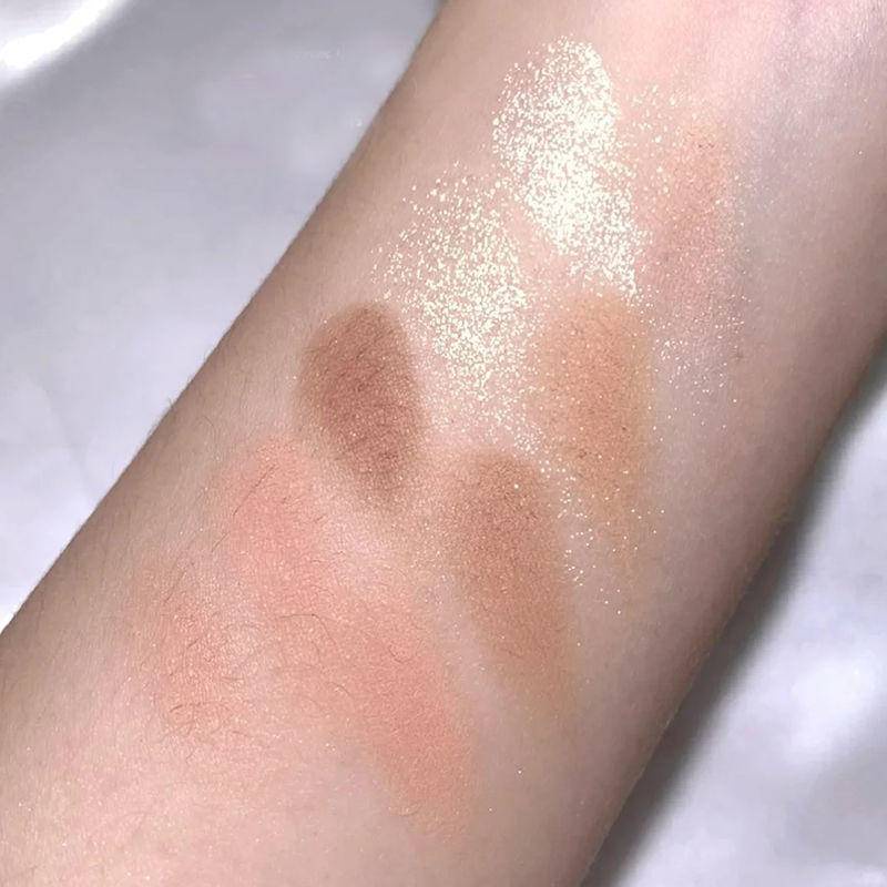 Bảng Phấn Mắt Chín Màu Sắc Tố Ngọc Trai Lì