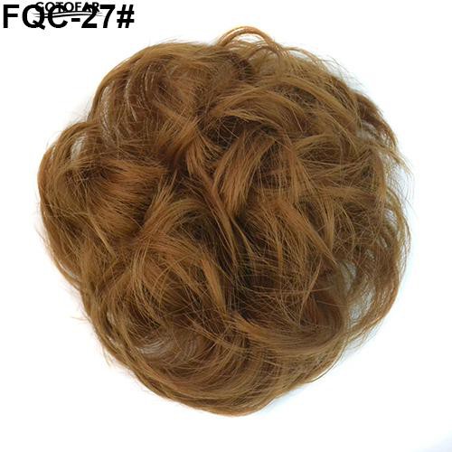 Chụp tóc giả búi uốn xoăn cá tính cho nữ