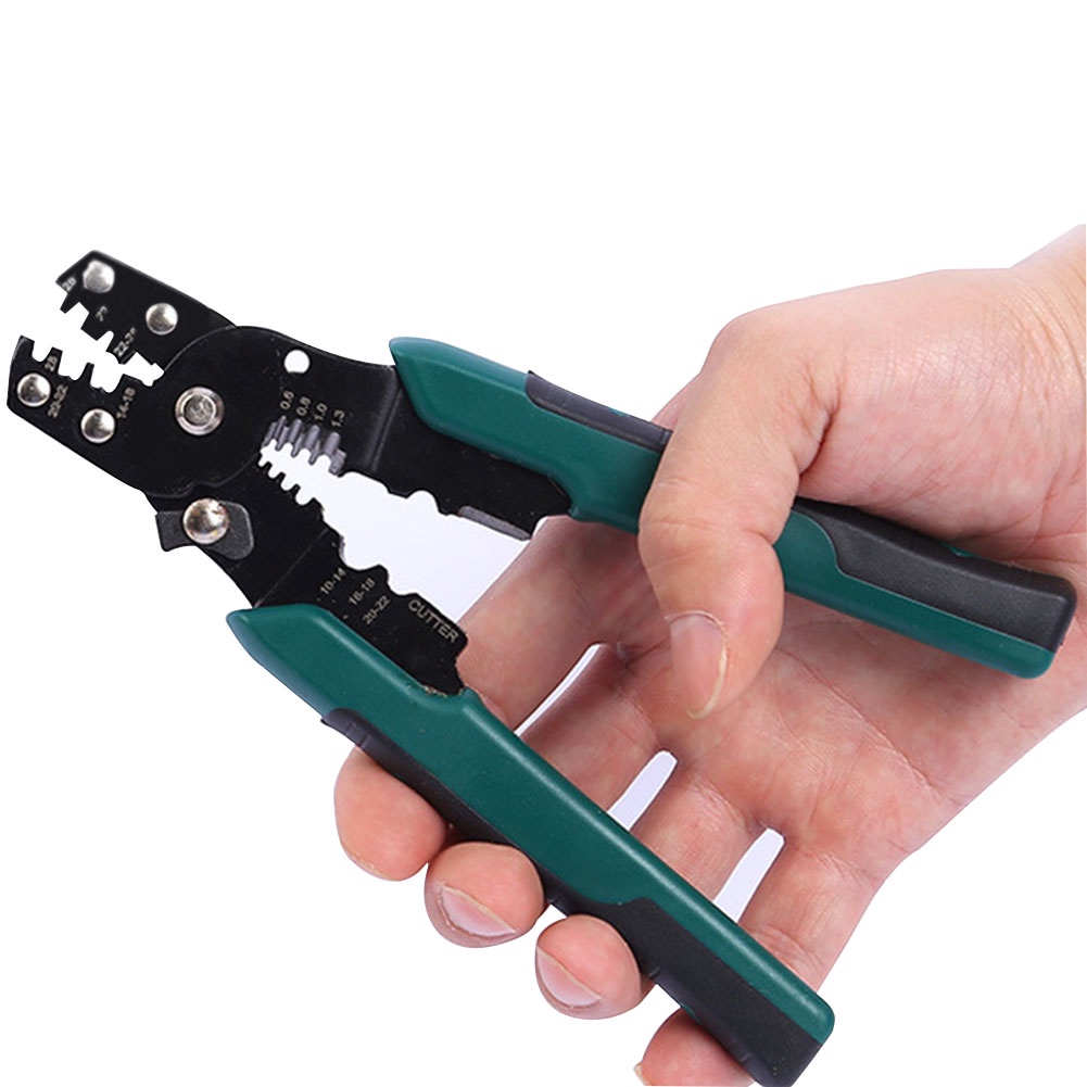 Professional Repair Hand Tool Portable High Carbon Steel Buckle Design Crimping Pliers