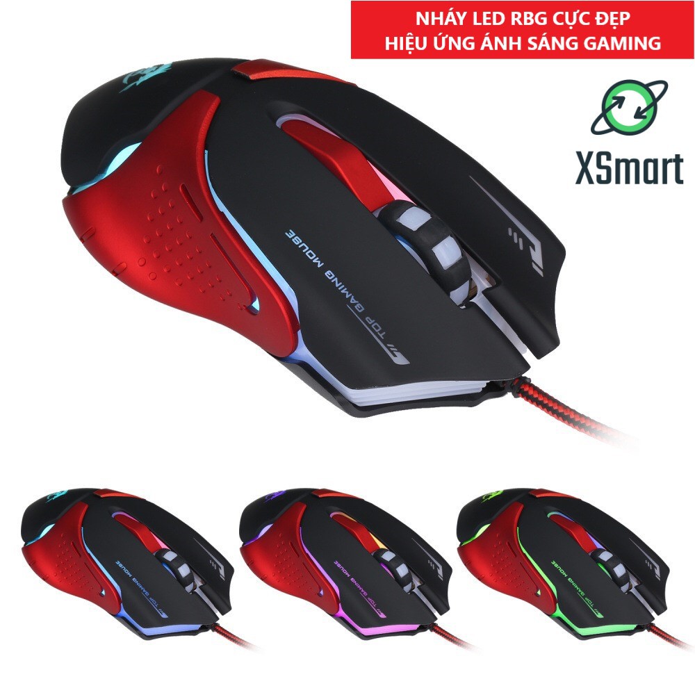 Chuột Máy Tính Chơi Game Siêu Đẹp A903 Gaming Mouse Phiên Bản Đặc Biệt Led 7 Màu Cool Ngầu | WebRaoVat - webraovat.net.vn