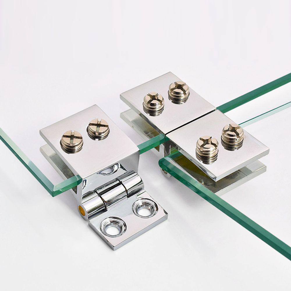 Set 2 Bản Lề Cửa Kính Nội Thất Chuyên Dụng