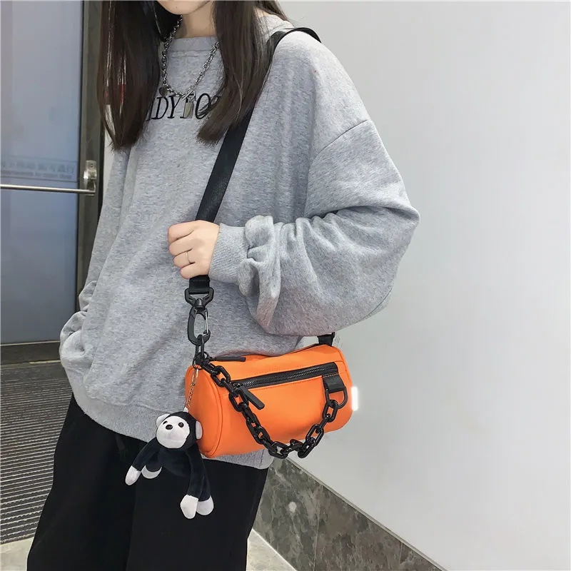 Mới Túi Đeo Chéo Vai Hình Trụ 664