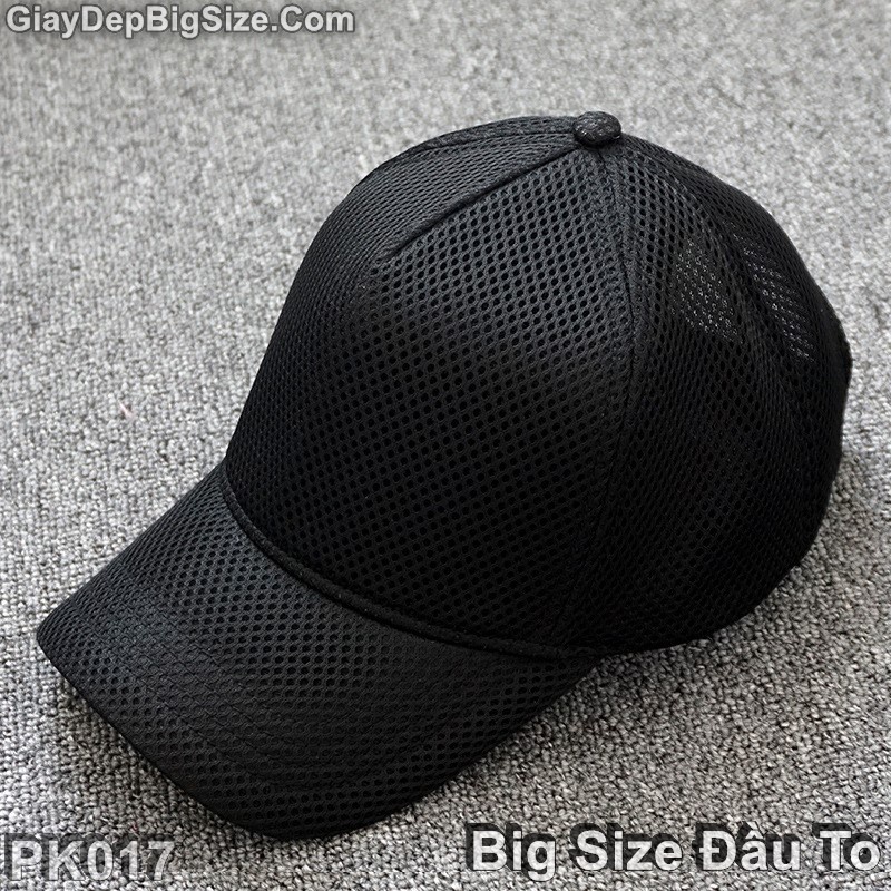 Mũ lưỡi trai, nón kết big size cỡ lớn cho nam đầu to (chu vi 59-64cm)