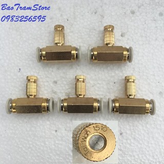 Béc phun sương làm mát Set 5 bộ bao gồm cả chân đế ngang nối ống và đầu bep