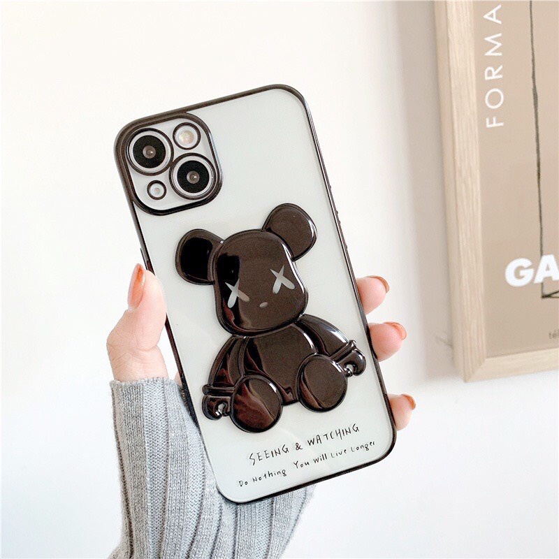 Ốp lưng iphone Steel Kaws nổi 3D 6s 6splus 7 7plus 8 8plus x xsmax 11 11promax 12 13 pro max plus promax
