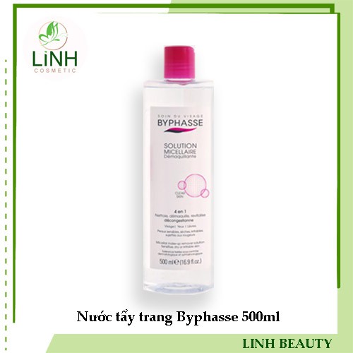 [Auth Tây Ban Nha] Nước Tẩy Trang Byphasse 500ml