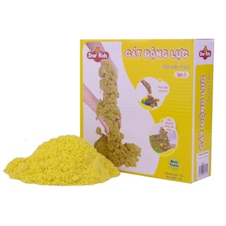 Cá chép - cát động lực màu vàng 1kg star kids