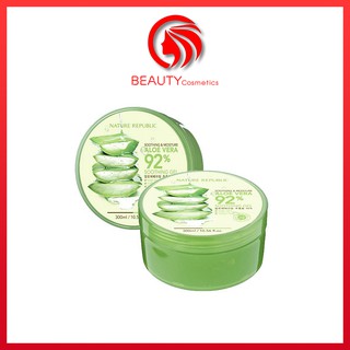Gel Lô Hội Nature Republic Soothing Moisture Aloe 92% Soothing Gel