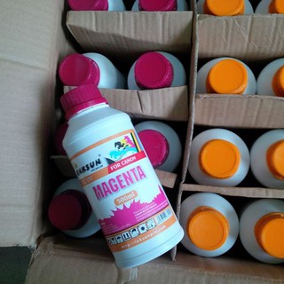 Mực canon dye uv 500ml đỏ hoặc vàng inksun