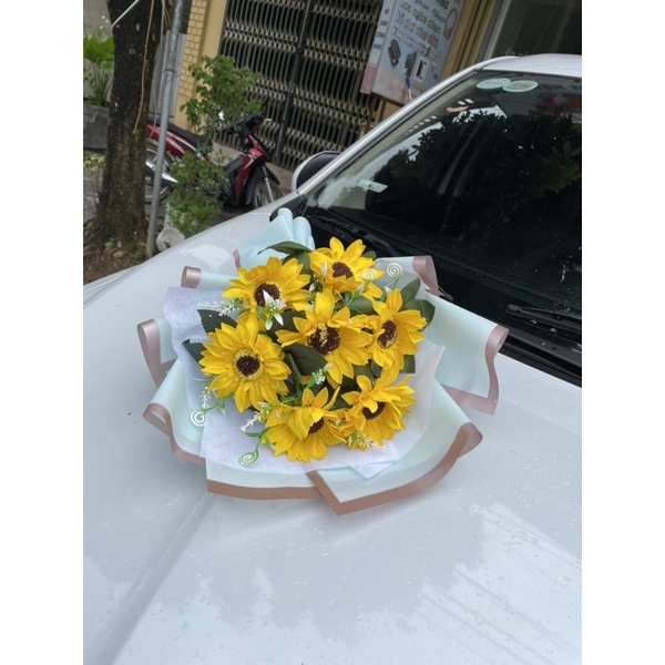 BÓ HOA HƯỚNG DƯƠNG 7 BÔNG